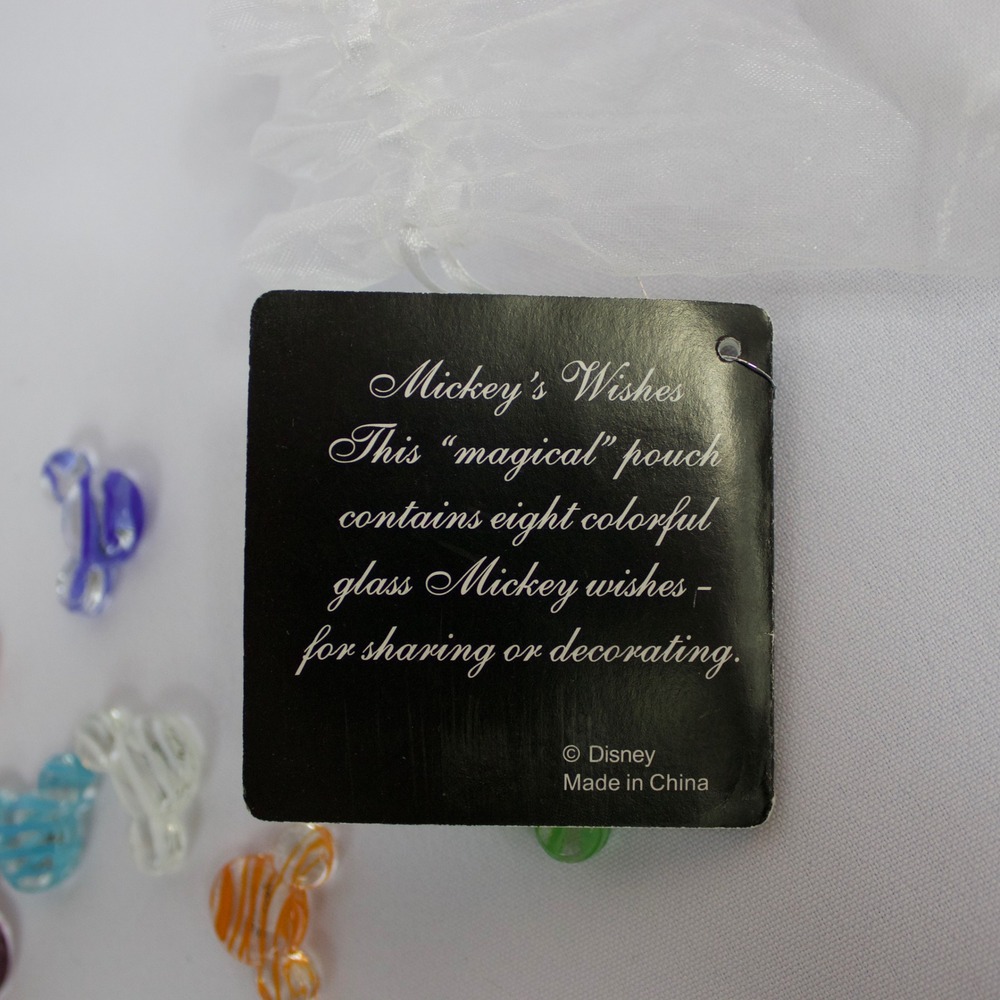 2011‎ Disney Parks Glass Decorative Mickey Ears A Little Disney Magic Gift RARE - Picture 5 of 5